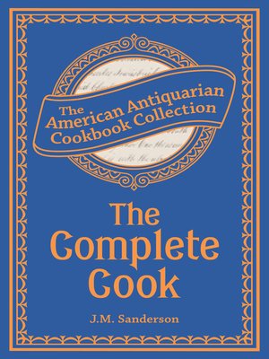 cover image of The Complete Cook